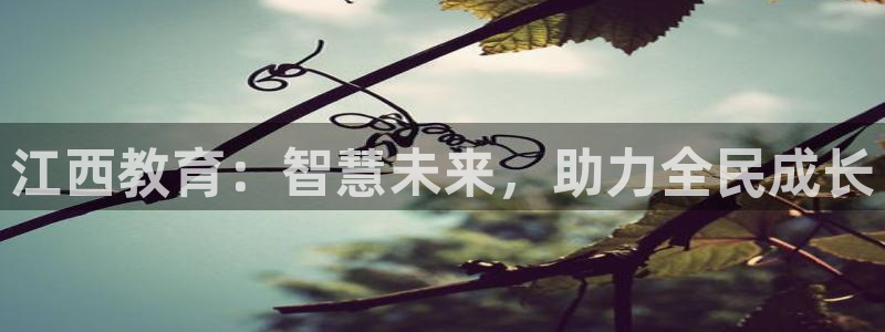 新航娱乐官方网站入口：江西教育：智慧未来，助力全民成长