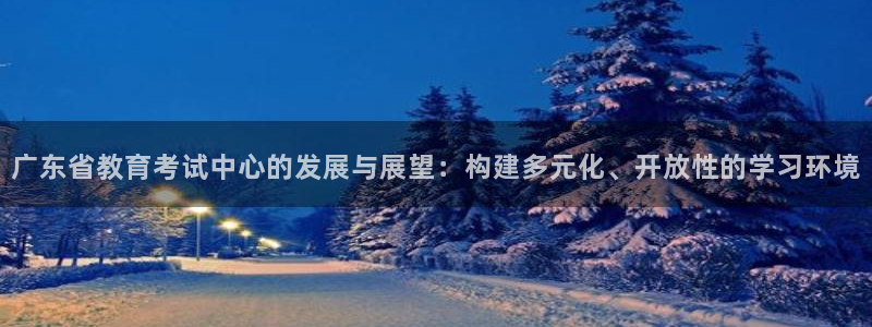 新航娱乐娱乐官方网站：广东省教育考试中心的发展与展望：构建多