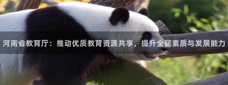 新航娱乐登录：河南省教育厅：推动优质教育资源共享，提升全民素