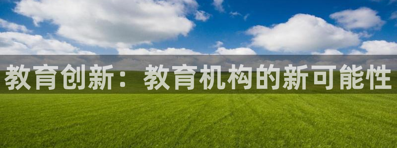 新航文化娱乐传媒怎么样：教育创新：教育机构的新可能性